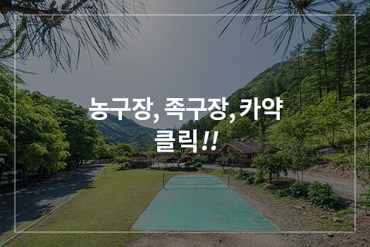농구장, 족구장, 카약