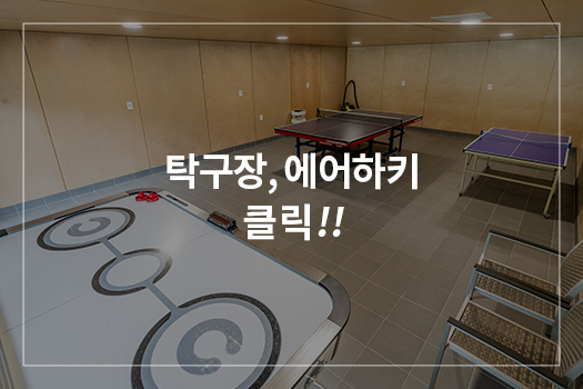 탁구장, 에어하키